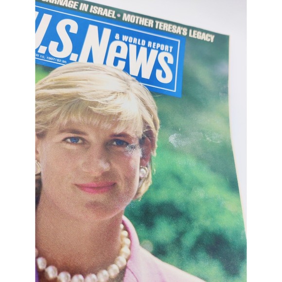 Vintage U.S. News & World Report Magazine 1997 Princess After Diana The Power - Picture 2 of 9